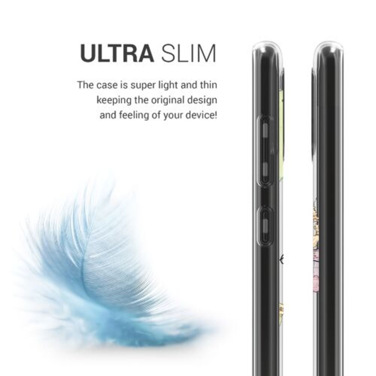 Husa pentru Samsung Galaxy A02s, Silicon, Multicolor, 54046.03, Kwmobile fotografia produsului View 4 L