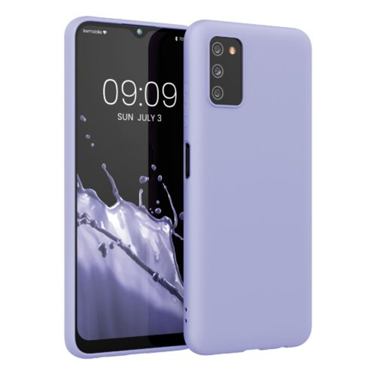 Husa pentru Samsung Galaxy A03s, Silicon, Mov, 56517.139, Kwmobile fotografia produsului