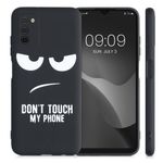 Husa pentru Samsung Galaxy A03s, Silicon, Negru, 56519.01, Kwmobile fotografia produsului View 2 S