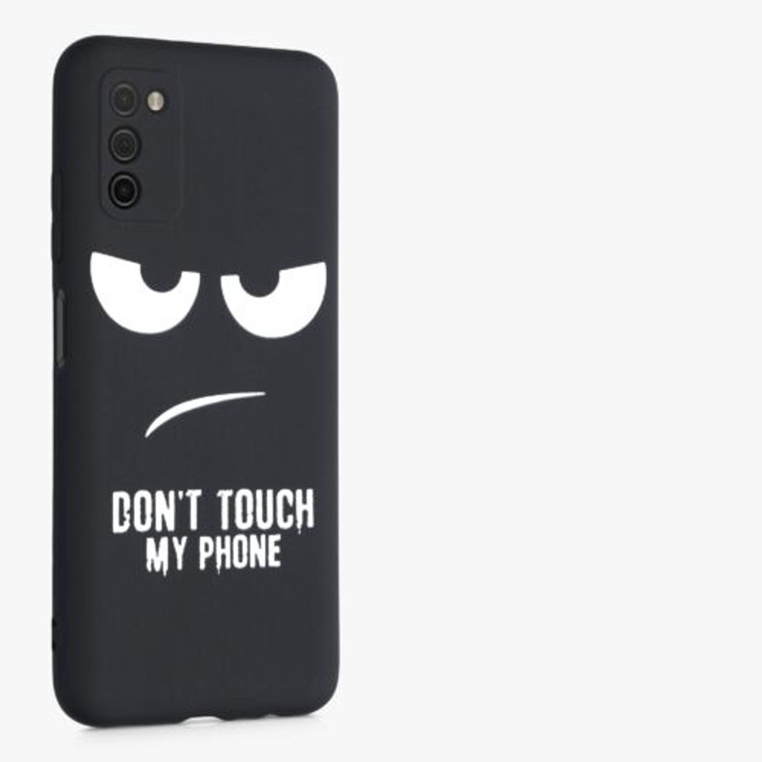 Husa pentru Samsung Galaxy A03s, Silicon, Negru, 56519.01, Kwmobile fotografia produsului View 8 L