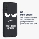 Husa pentru Samsung Galaxy A03s, Silicon, Negru, 56519.01, Kwmobile fotografia produsului View 4 S