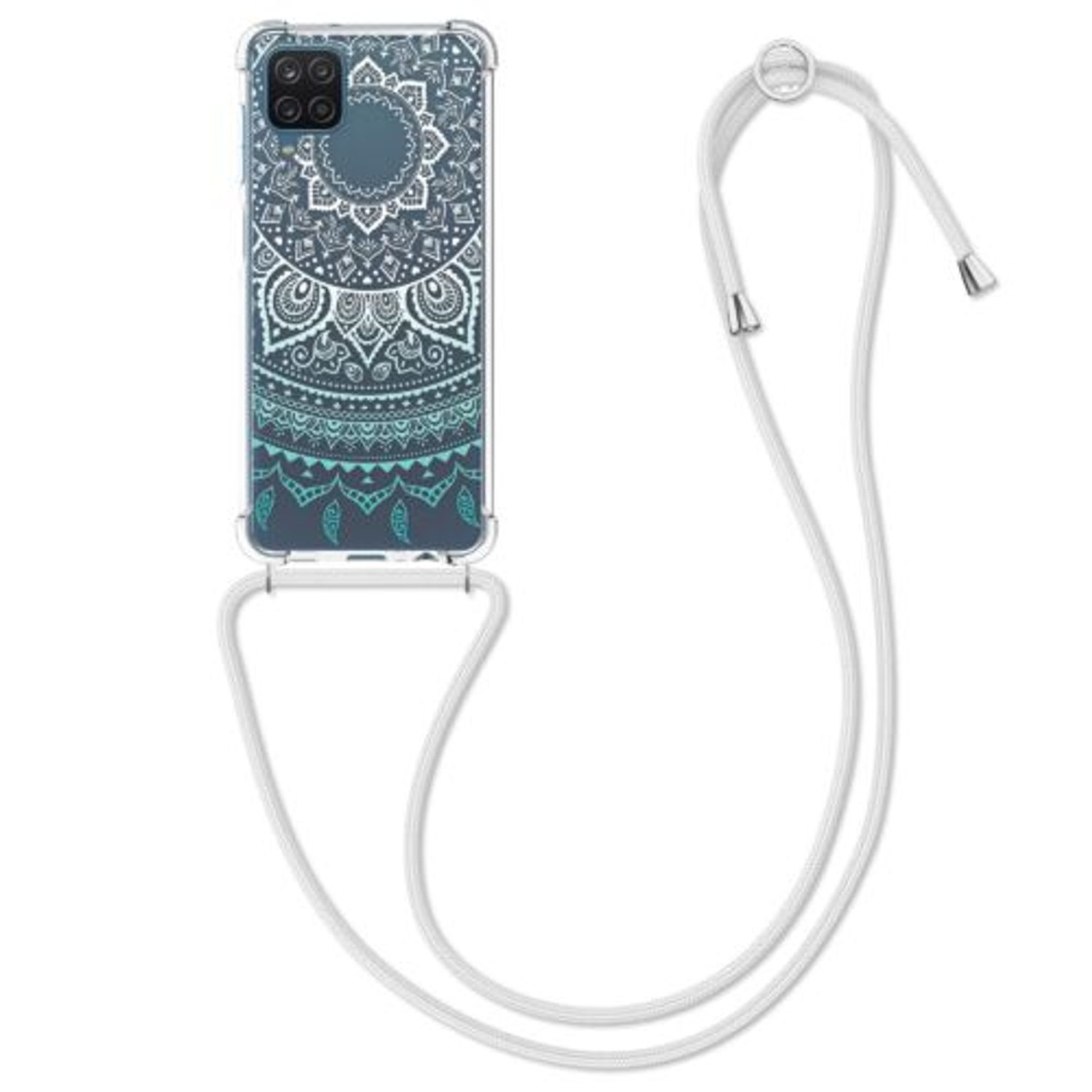 Husa pentru Samsung Galaxy A12, Silicon, Multicolor, 56028.02, Kwmobile fotografia produsului