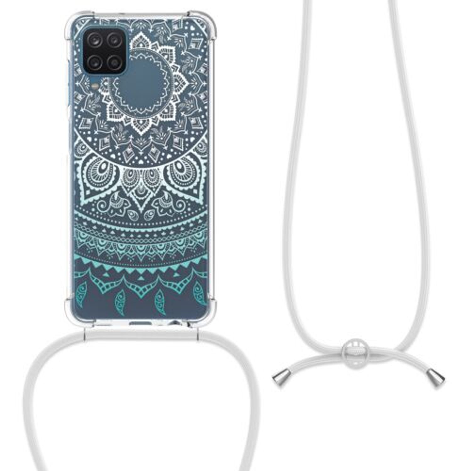 Husa pentru Samsung Galaxy A12, Silicon, Multicolor, 56028.02, Kwmobile fotografia produsului View 2 L