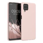 Husa pentru Samsung Galaxy A12, Silicon, Roz, 54048.225, Kwmobile fotografia produsului