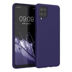 Husa pentru Samsung Galaxy A12, Silicon, Albastru, 54048.182, Kwmobile fotografia produsului