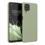 Husa pentru Samsung Galaxy A12, Silicon, Verde, 54048.172, Kwmobile fotografia produsului