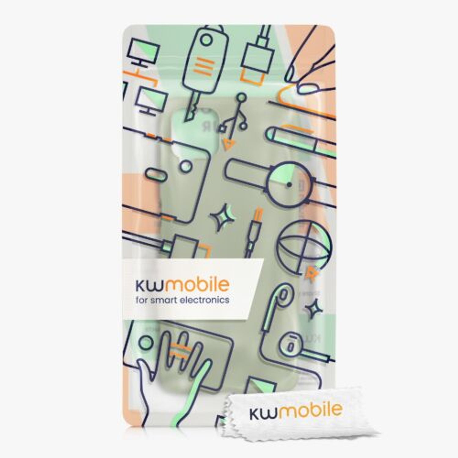 Husa pentru Samsung Galaxy A12, Silicon, Verde, 54048.172, Kwmobile fotografia produsului View 8 L