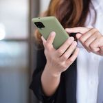 Husa pentru Samsung Galaxy A12, Silicon, Verde, 54048.172, Kwmobile fotografia produsului View 9 S