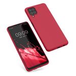 Husa pentru Samsung Galaxy A12, Silicon, Rosu, 54048.229, Kwmobile fotografia produsului View 2 S
