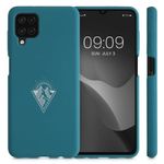 Husa pentru Samsung Galaxy A12, Silicon, Verde, 56335.01, Kwmobile fotografia produsului View 2 S