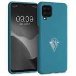 Husa pentru Samsung Galaxy A12, Silicon, Verde, 56335.01, Kwmobile fotografia produsului