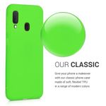 Husa pentru Samsung Galaxy A20e, Silicon, Verde, 48738.159, Kwmobile fotografia produsului View 5 S
