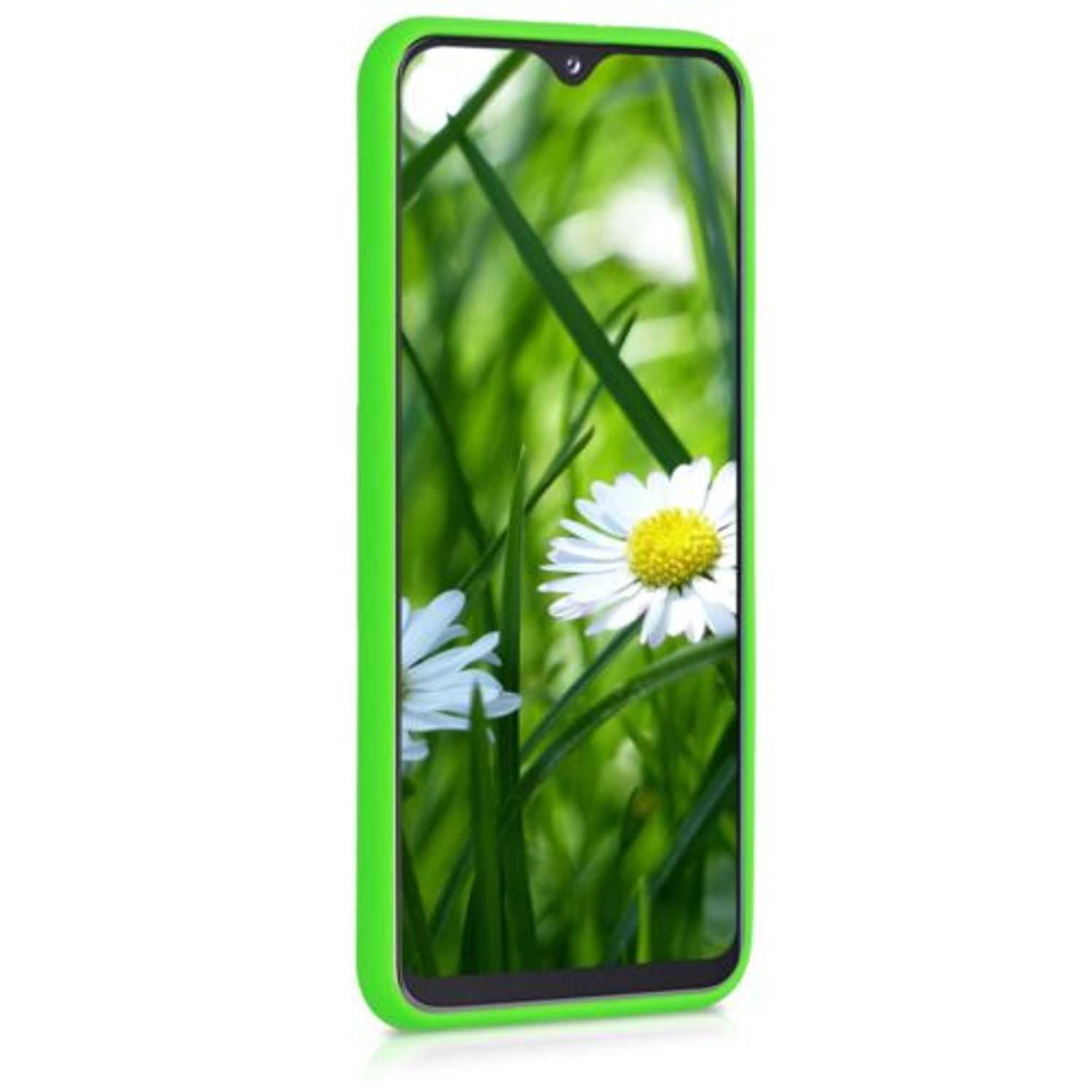 Husa pentru Samsung Galaxy A20e, Silicon, Verde, 48738.159, Kwmobile fotografia produsului View 6 L