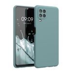 Husa pentru Samsung Galaxy A22, Silicon, Verde, 55500.207, Kwmobile fotografia produsului