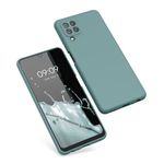 Husa pentru Samsung Galaxy A22, Silicon, Verde, 55500.207, Kwmobile fotografia produsului View 2 S
