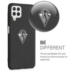 Husa pentru Samsung Galaxy A22, Silicon, Negru, 55497.04, Kwmobile fotografia produsului View 4 S