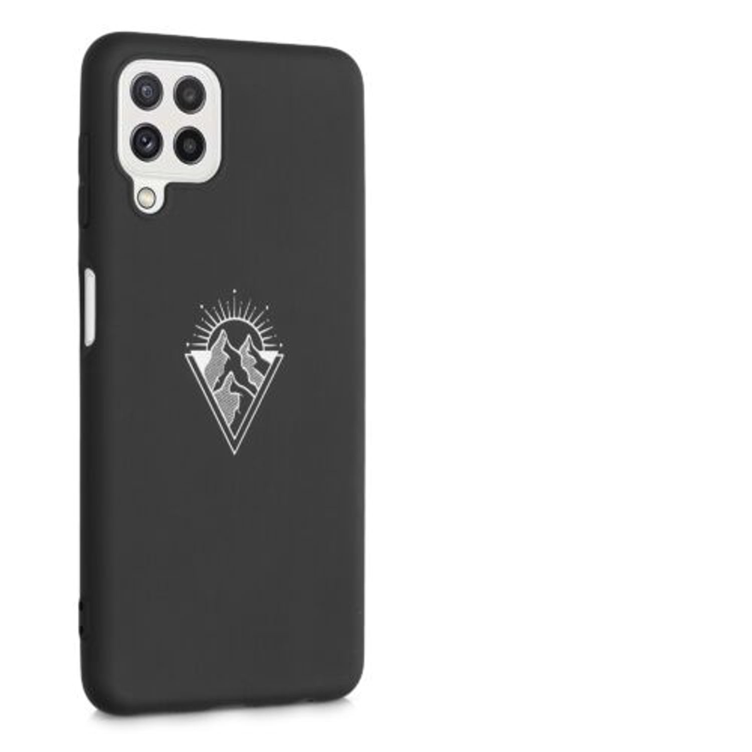 Husa pentru Samsung Galaxy A22, Silicon, Negru, 55497.04, Kwmobile fotografia produsului View 7 L