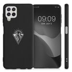 Husa pentru Samsung Galaxy A22, Silicon, Negru, 55497.04, Kwmobile fotografia produsului View 2 S