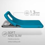 Husa pentru Samsung Galaxy A22, Silicon, Albastru, 55493.224, Kwmobile fotografia produsului View 4 S