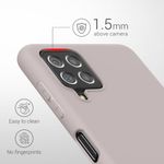 Husa pentru Samsung Galaxy A22, Silicon, Mov, 55493.192, Kwmobile fotografia produsului View 4 S