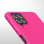 Husa pentru Samsung Galaxy A22, Silicon, Roz, 55493.77, Kwmobile fotografia produsului View 8 S