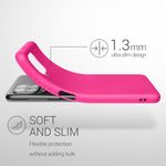 Husa pentru Samsung Galaxy A22, Silicon, Roz, 55493.77, Kwmobile fotografia produsului View 3 S