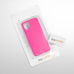 Husa pentru Samsung Galaxy A22, Silicon, Roz, 55493.77, Kwmobile fotografia produsului View 7 S