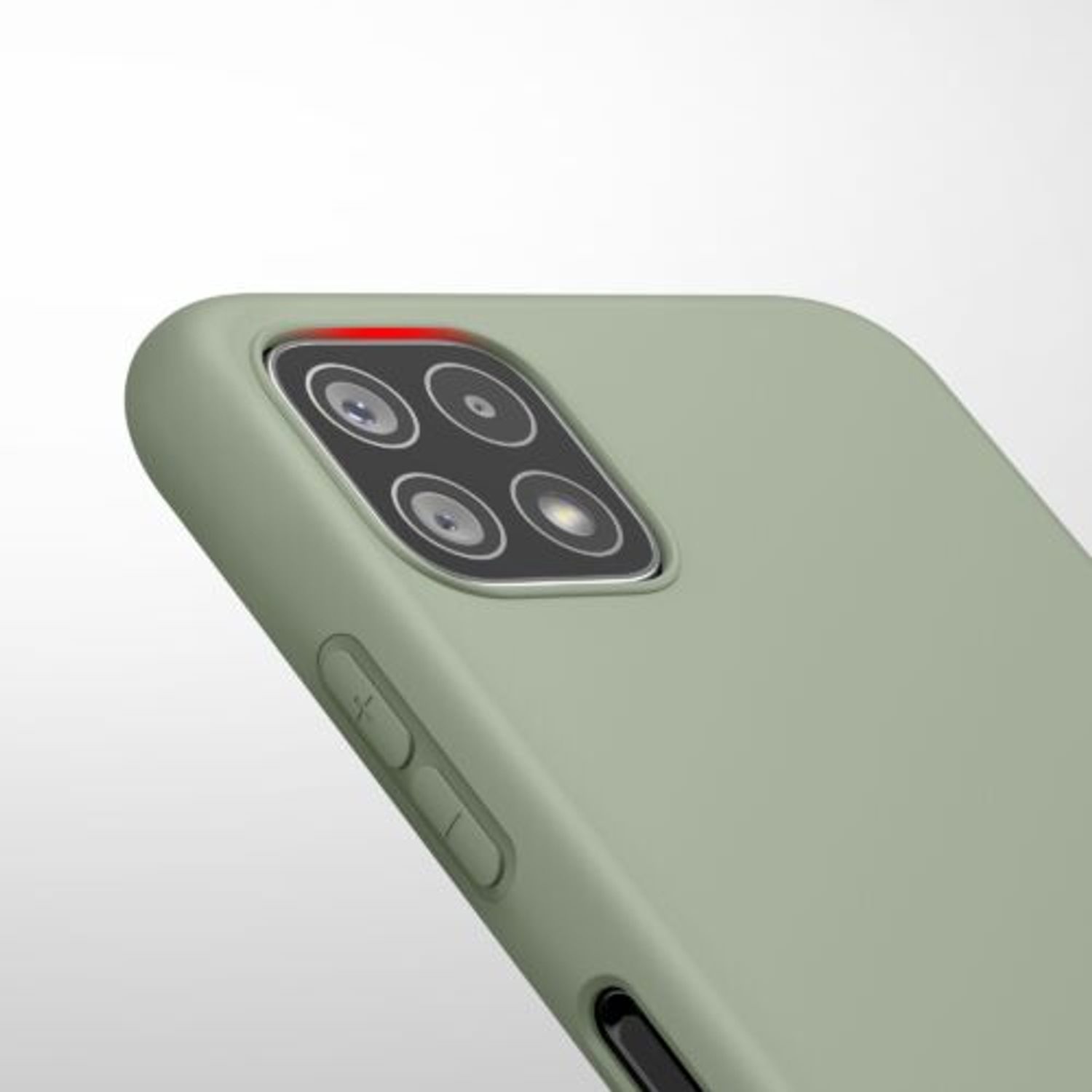 Husa pentru Samsung Galaxy A22 5G, Silicon, Verde, 55245.172, Kwmobile fotografia produsului View 10 L