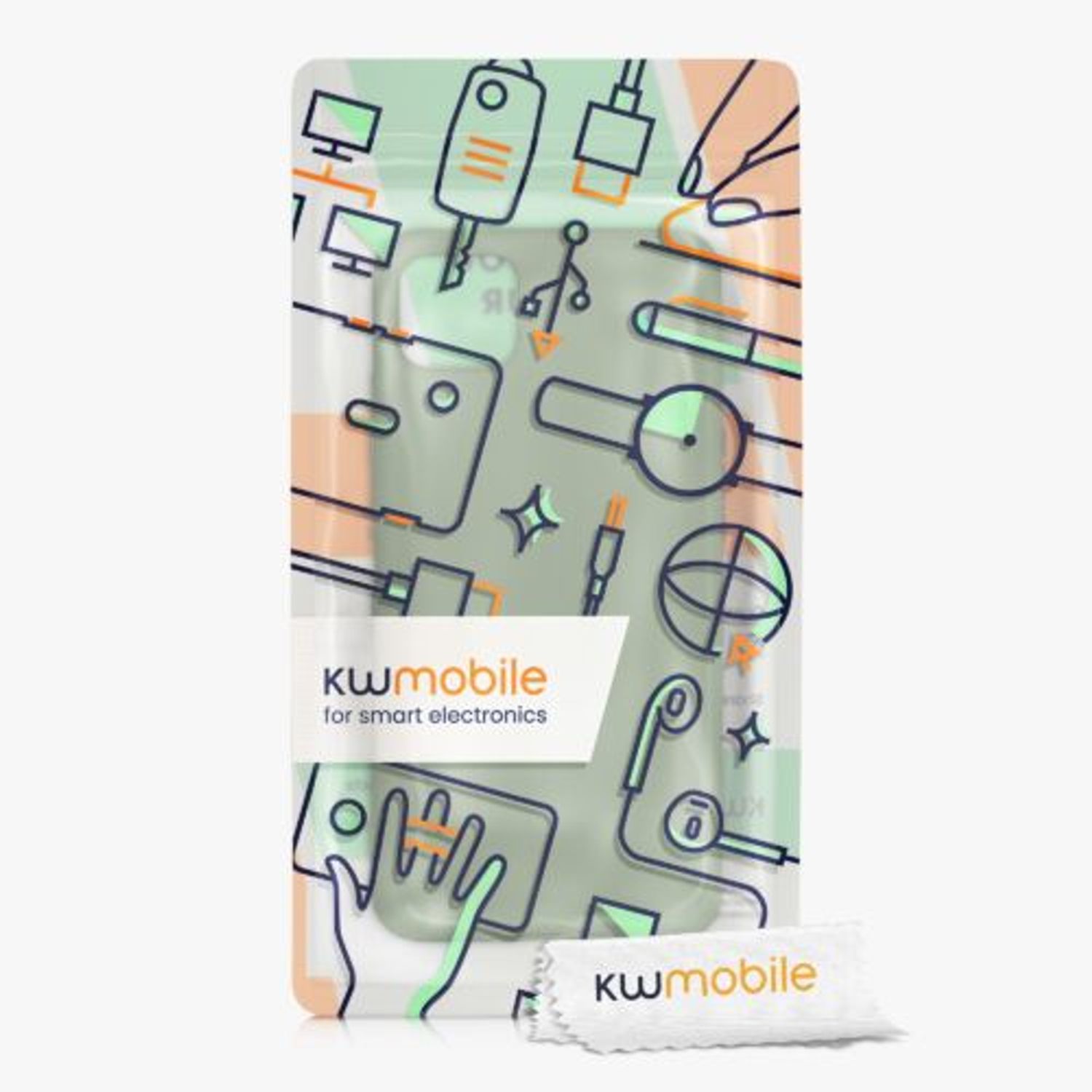 Husa pentru Samsung Galaxy A22 5G, Silicon, Verde, 55245.172, Kwmobile fotografia produsului View 11 L