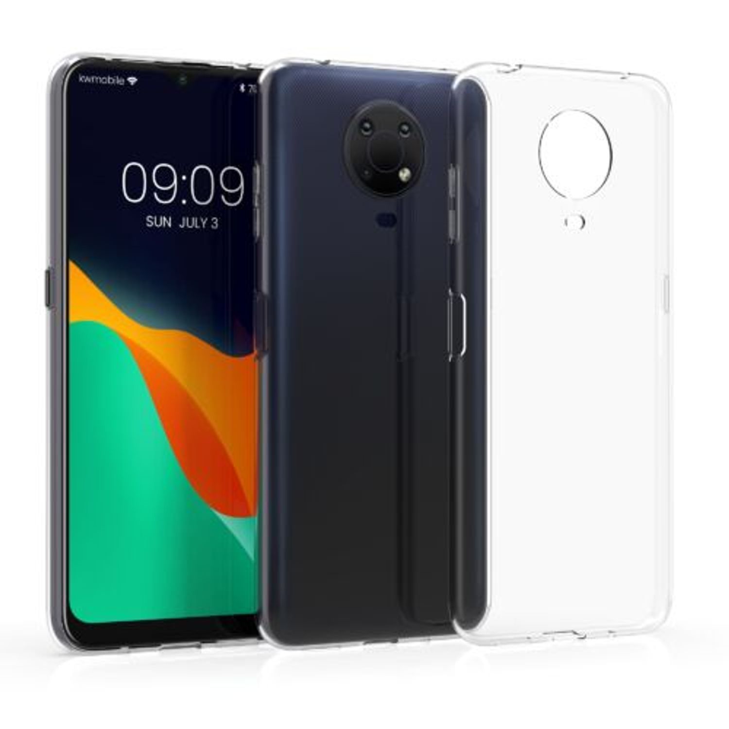 Husa pentru Nokia G20/G10, Silicon, Transparent, 55634.03 fotografia produsului View 19 L