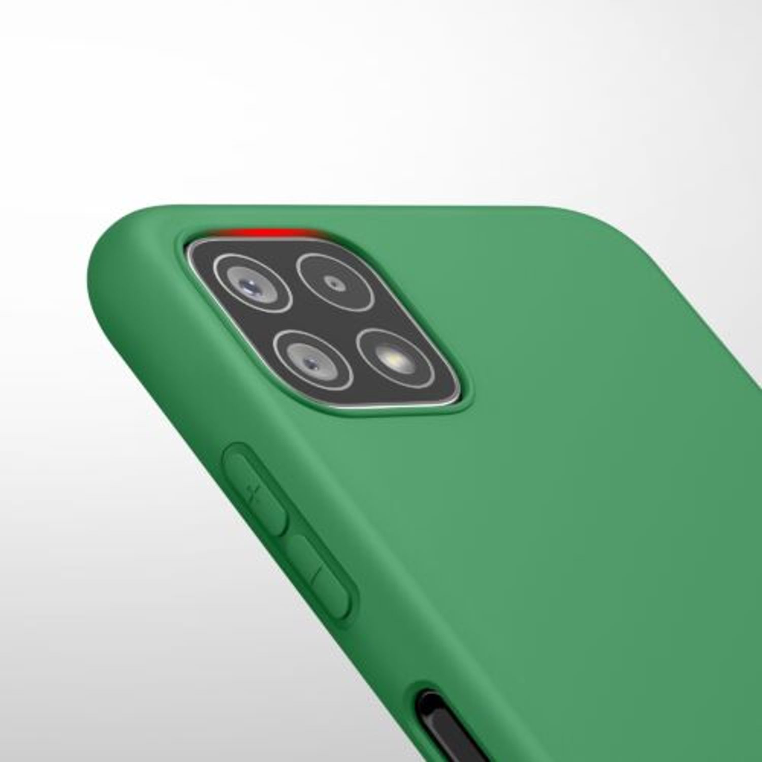 Husa pentru Samsung Galaxy A22 5G, Silicon, Verde, 55245.227, Kwmobile fotografia produsului View 9 L