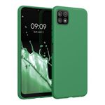 Husa pentru Samsung Galaxy A22 5G, Silicon, Verde, 55245.227, Kwmobile fotografia produsului