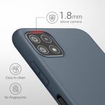 Husa pentru Samsung Galaxy A22 5G, Silicon, Albastru, 55245.202, Kwmobile fotografia produsului View 4 S