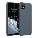 Husa pentru Samsung Galaxy A22 5G, Silicon, Albastru, 55245.202, Kwmobile fotografia produsului