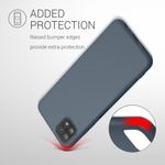 Husa pentru Samsung Galaxy A22 5G, Silicon, Albastru, 55245.202, Kwmobile fotografia produsului View 7 S