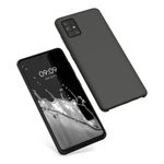 Husa pentru Samsung Galaxy A51, Silicon, Gri, 51197.47, Kwmobile fotografia produsului View 2 S