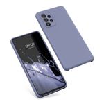 Husa pentru Samsung Galaxy A52/Galaxy A52 5G/Galaxy A52s 5G, Silicon, Albastru, 54347.168, Kwmobile fotografia produsului View 2 S