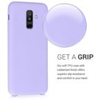 Husa pentru Samsung Galaxy A6 Plus, Silicon, Mov, 46379.108, Kwmobile fotografia produsului View 4 S