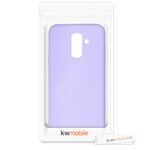 Husa pentru Samsung Galaxy A6 Plus, Silicon, Mov, 46379.108, Kwmobile fotografia produsului View 7 S