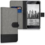 Husa pentru Samsung Galaxy Xcover 4, Textil, Gri, 41255.01 fotografia produsului