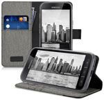 Husa pentru Samsung Galaxy Xcover 4, Textil, Gri, 41255.01 fotografia produsului View 4 S