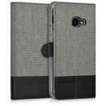 Husa pentru Samsung Galaxy Xcover 4, Textil, Gri, 41255.01 fotografia produsului View 3 S