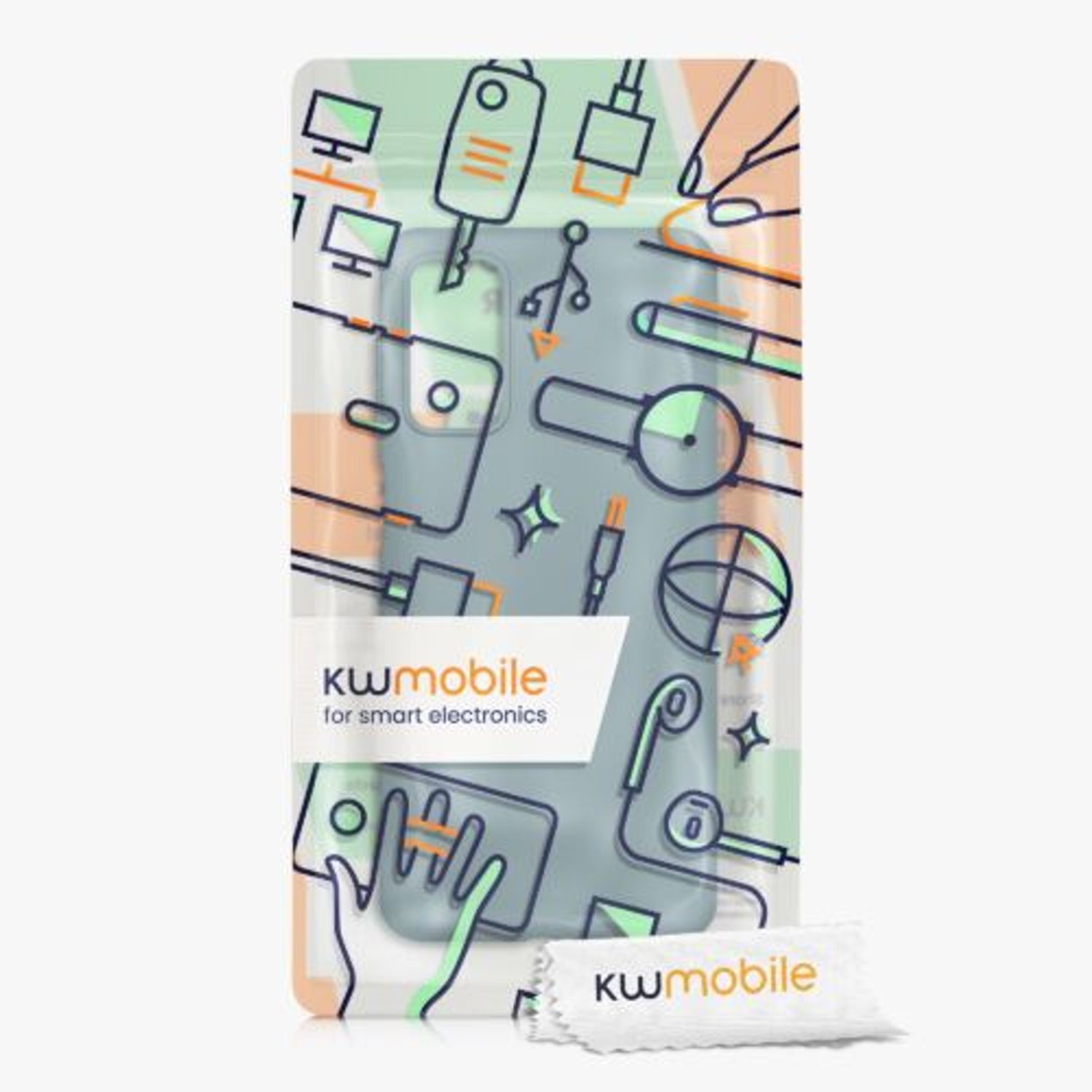 Husa pentru Samsung Galaxy M52 5G, Silicon, Verde, 56347.207, Kwmobile fotografia produsului View 8 L
