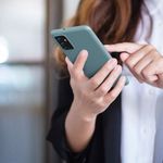 Husa pentru Samsung Galaxy M52 5G, Silicon, Verde, 56347.207, Kwmobile fotografia produsului View 9 S
