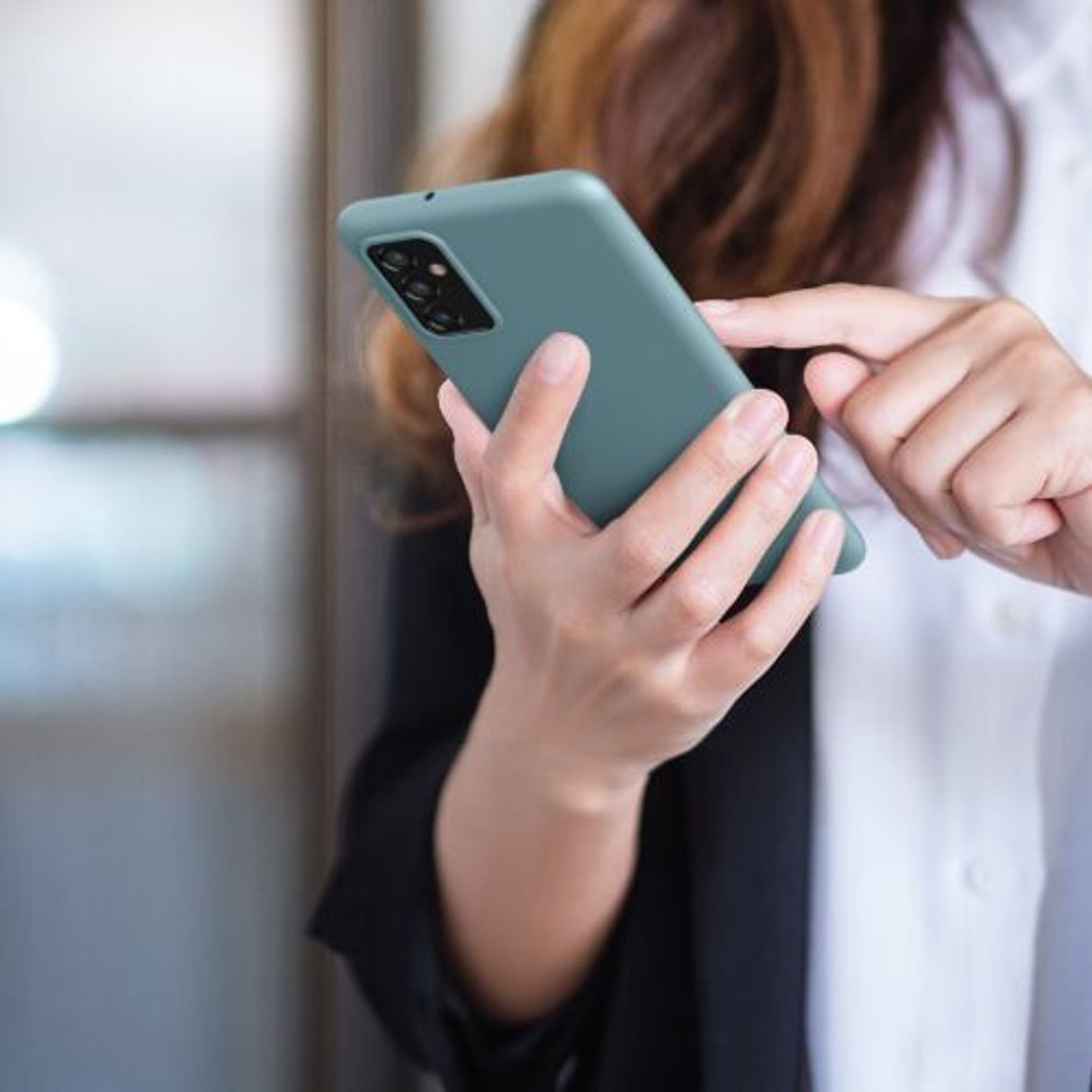 Husa pentru Samsung Galaxy M52 5G, Silicon, Verde, 56347.207, Kwmobile fotografia produsului View 9 L