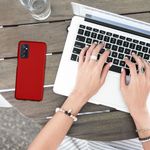 Husa pentru Samsung Galaxy M52 5G, Silicon, Rosu, 56348.36, Kwmobile fotografia produsului View 6 S
