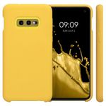 Husa pentru Samsung Galaxy S10e, Silicon, Galben, 47944.143, Kwmobile fotografia produsului View 2 S
