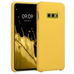 Husa pentru Samsung Galaxy S10e, Silicon, Galben, 47944.143, Kwmobile fotografia produsului
