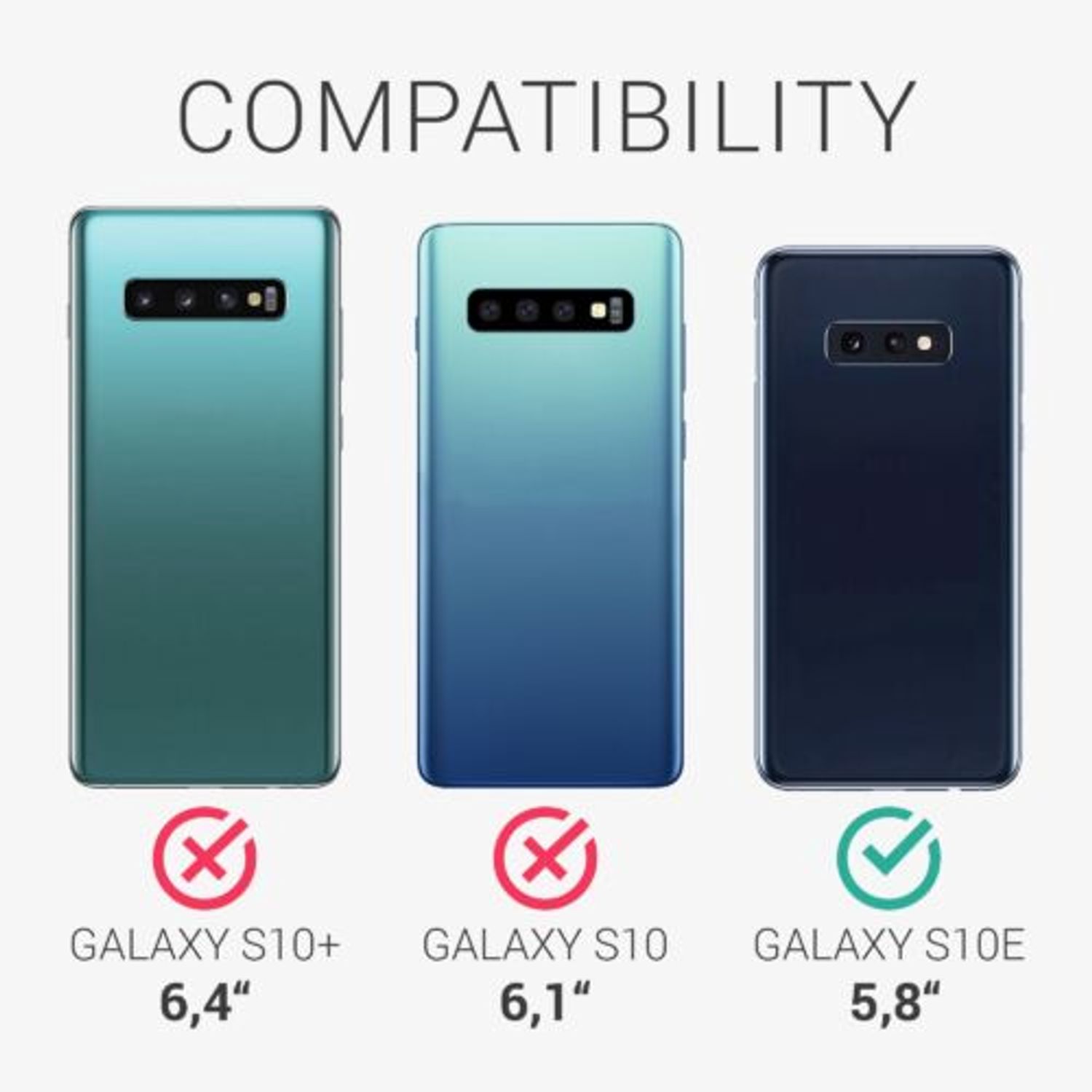 Husa pentru Samsung Galaxy S10e, Silicon, Galben, 47944.143, Kwmobile fotografia produsului View 6 L