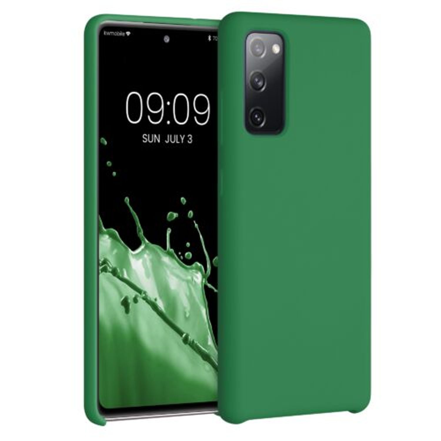 Husa pentru Samsung Galaxy S20 FE, Silicon, Verde, 53605.227, Kwmobile fotografia produsului